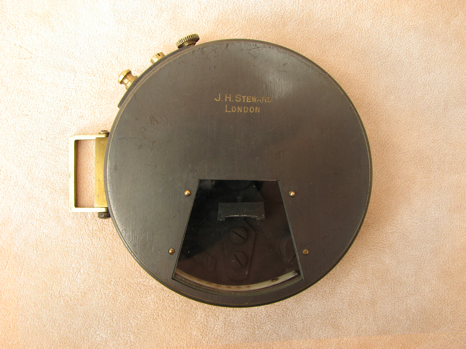 Pre WW1 drum clinometer by J.H. Steward, London.